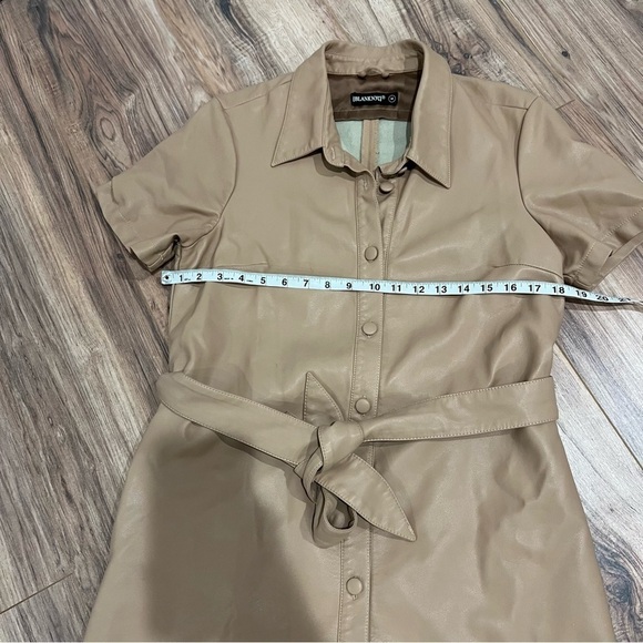 Revolve x BlankNYC Faux Leather Belted Mini Dress - Picture 7 of 9